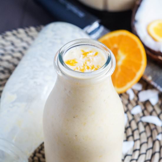 Pineapple Orange Coconut Smoothie