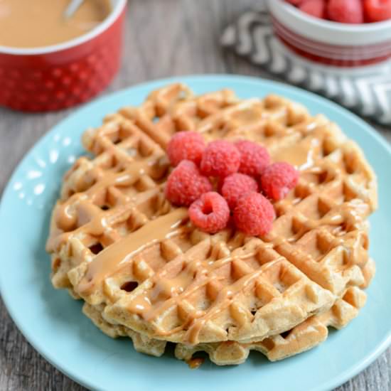 Whole Wheat Yogurt Waffles