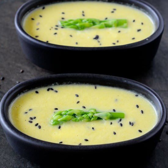 Indian Style Cream of Asparagus