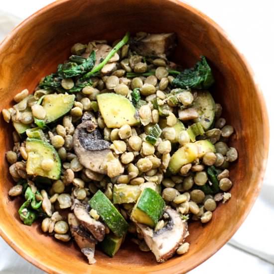 Breakfast Veggie Bowl
