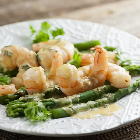 Dijon Shrimp Scampi