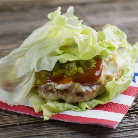 Turkey Lettuce Burgers