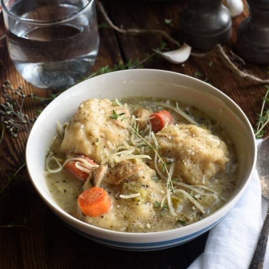 Creamy Turkey & Dumplings