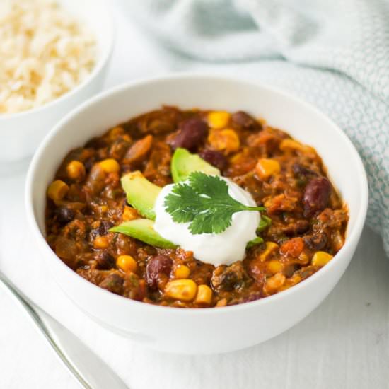 Simple Vegan Chili