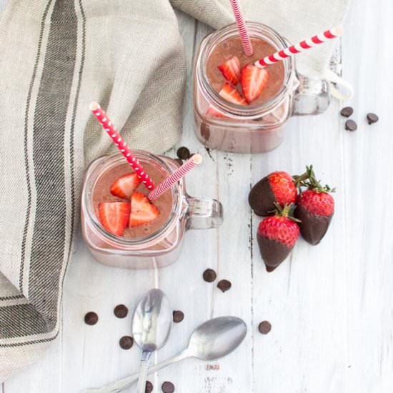 Chocolate Strawberry Smoothie