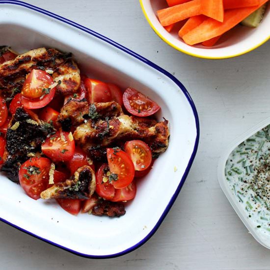 Greek Caprese Salad