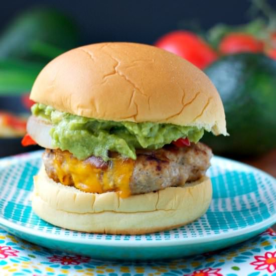 Chicken Fajita Burgers