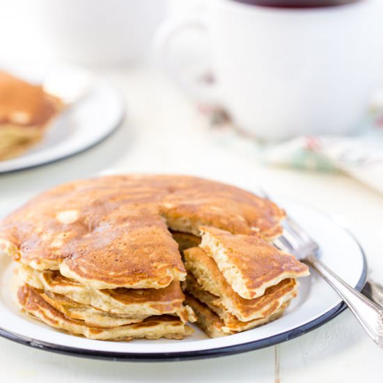 Vanilla Banana Pancakes