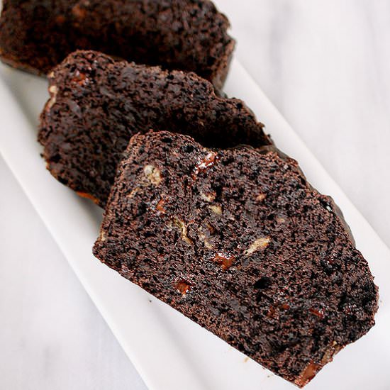 Double chocolate ww banana bread