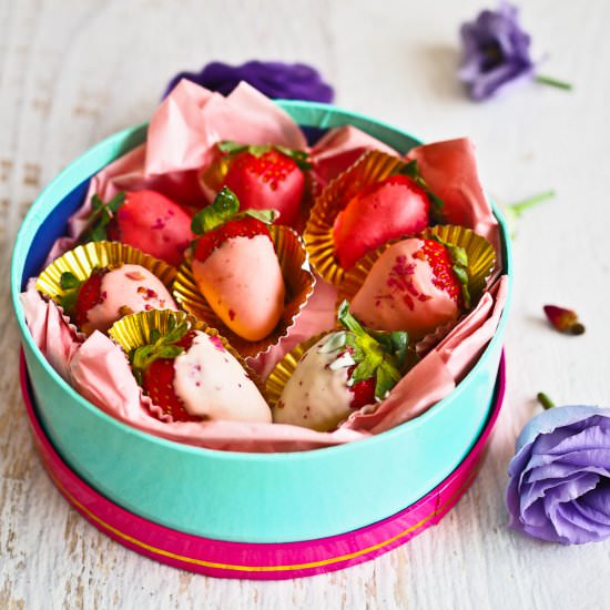 Ombre Chocolate Strawberries