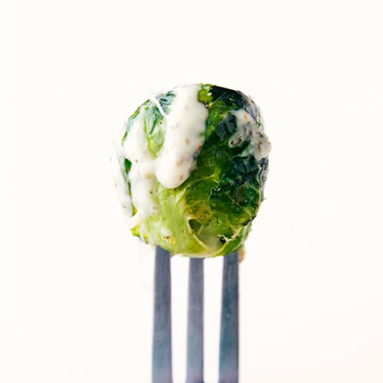 BASIL ROASTED BRUSSELS SPROUTS