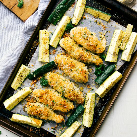 One Pan Garlic Parm Chicken
