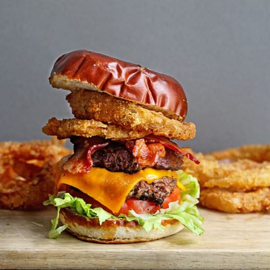 Ultimate Bacon Cheddar Burger