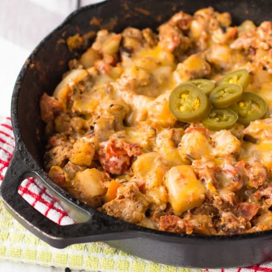 Skillet Pork Hash