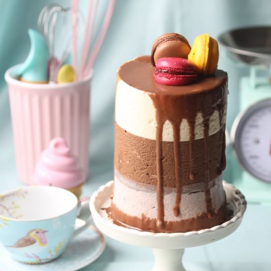 Neapolitan mousse