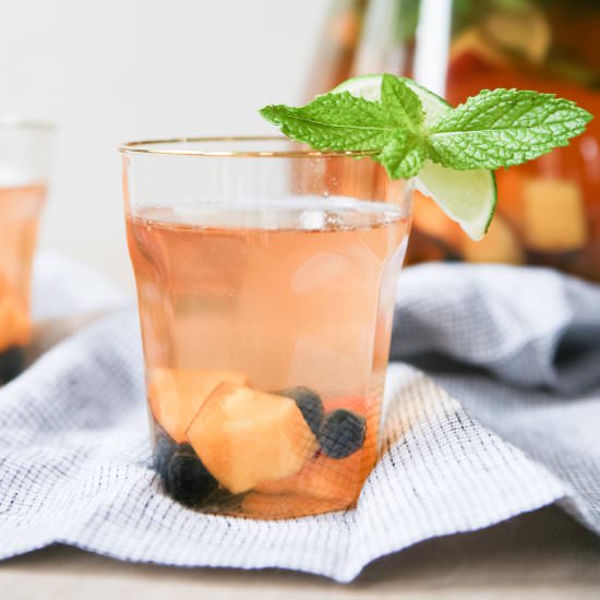 Rosé Sangria with Summer Fruits