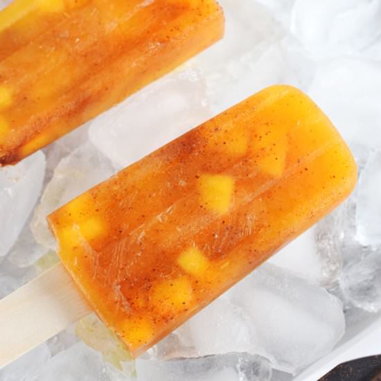 Mexican Mango Chili Popsicles