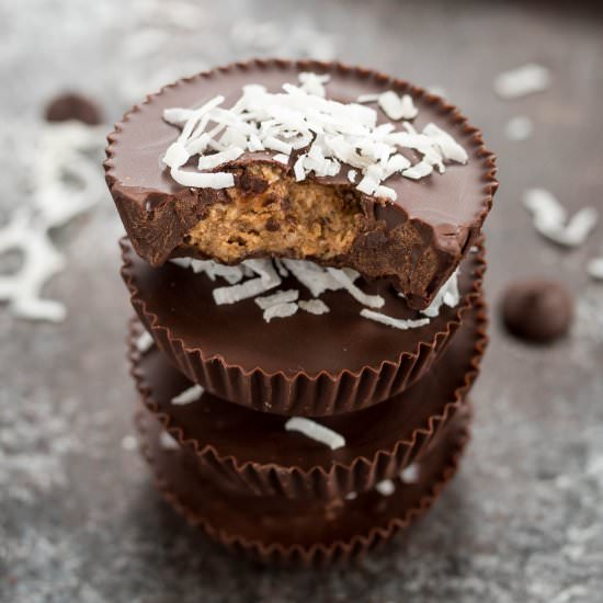 Coconut Almond Butter Cups