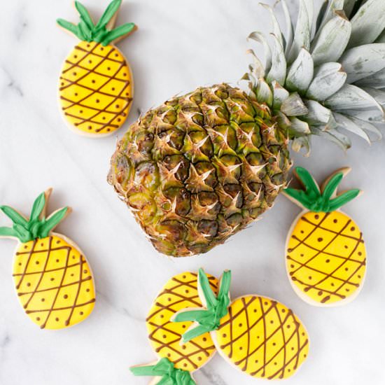 Pineapple Sugar Cookies