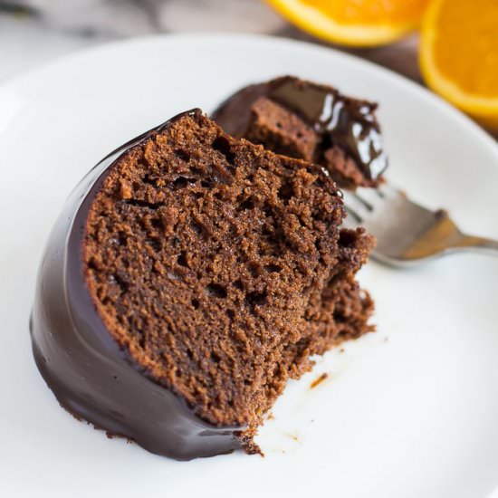 Chocolate Orange Bundt Cake