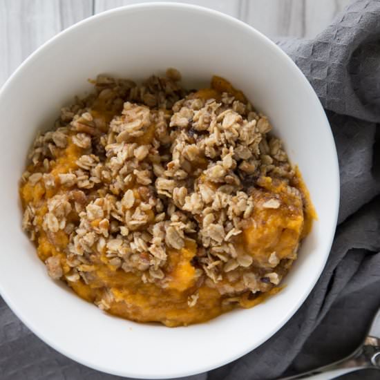 Healthy Sweet Potato Casserole