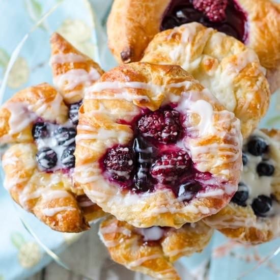 Flaky Danish Pastries
