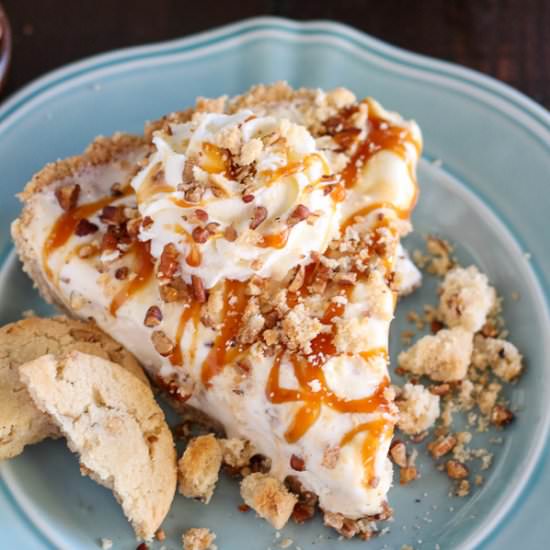 Butter Pecan Ice Cream Pie