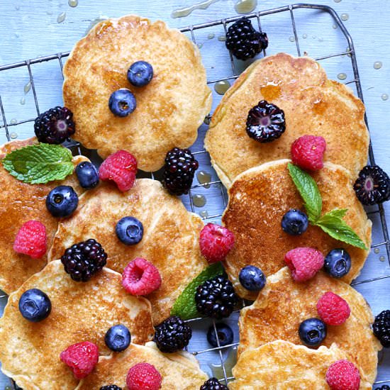 Vegan GF Buttermilk Pancakes