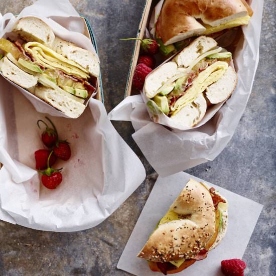 Ultimate Bagel Breakfast Sandwich