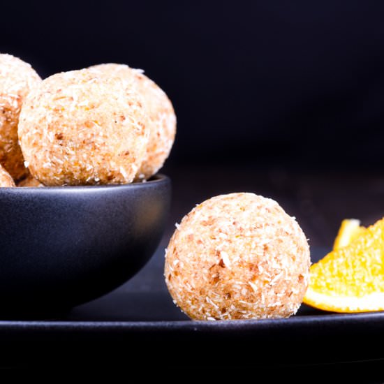 Orange Cake Bliss Balls