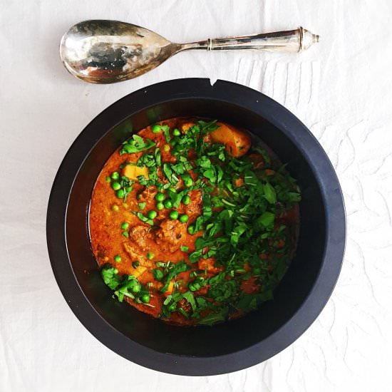 40 ingredient lamb curry