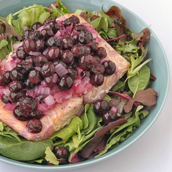 Blueberries & Salmon