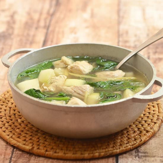 Tinolang Manok sa Upo
