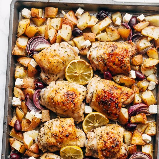 Greek Chicken And Potatoes