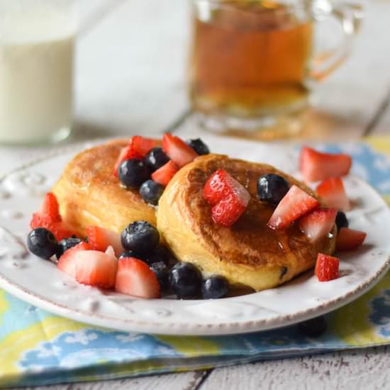 Cheesecake Stuffed French Toast