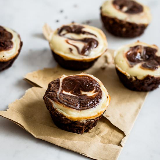 Cream Cheese Brownie Muffins