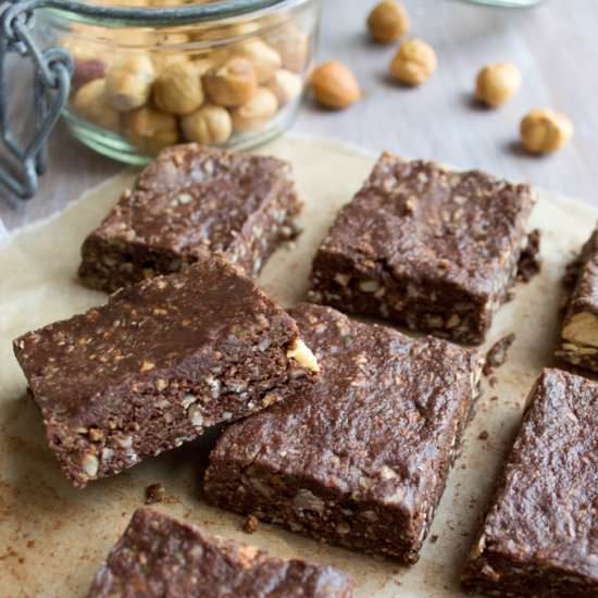 No Bake Nut-ella Bars