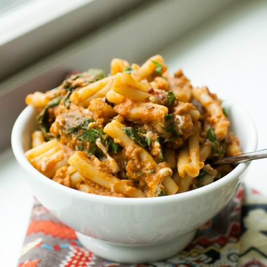 Avocado Vodka ‘Cream’ Pasta