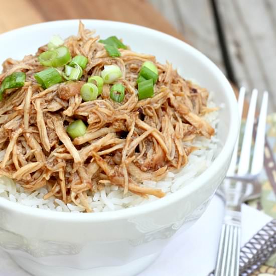 Sweet Soy Shredded Chicken