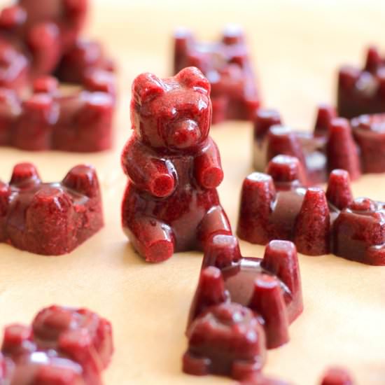 DIY Cherry Fruit Snacks