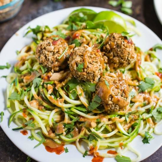 Thai Quinoa Meatballs