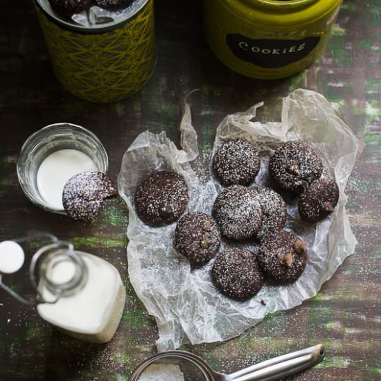 Chocolate Avocado Cookies