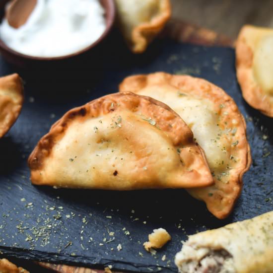 Turkey Sausage & Gruyere Empanadas