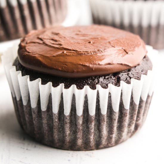 Ultimate Healthy Chocolate Cupcakes