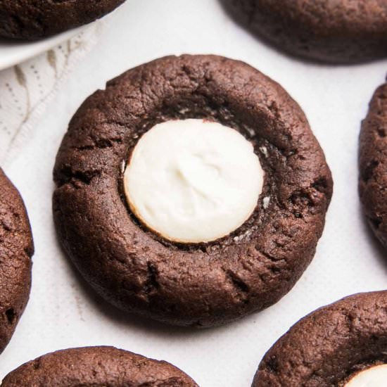 Chocolate Cheesecake Cookies