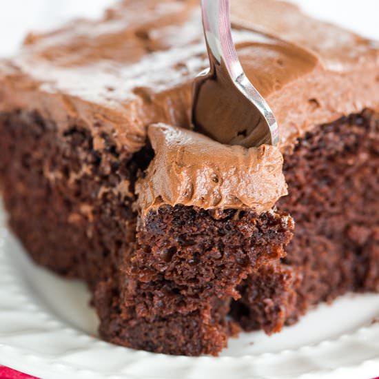 Chocolate Dump-It Cake