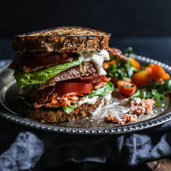 Sesame Roasted Salmon BLT