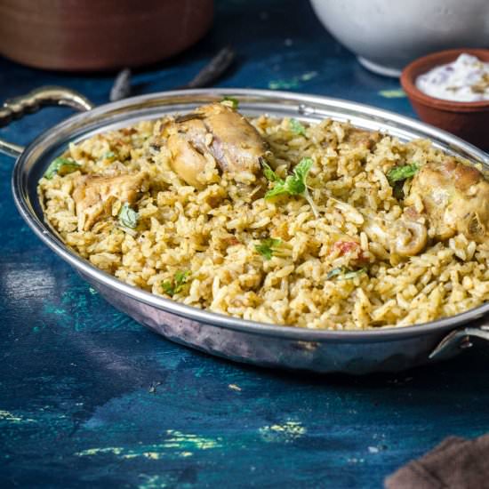 Dindigul Chicken Biriyani