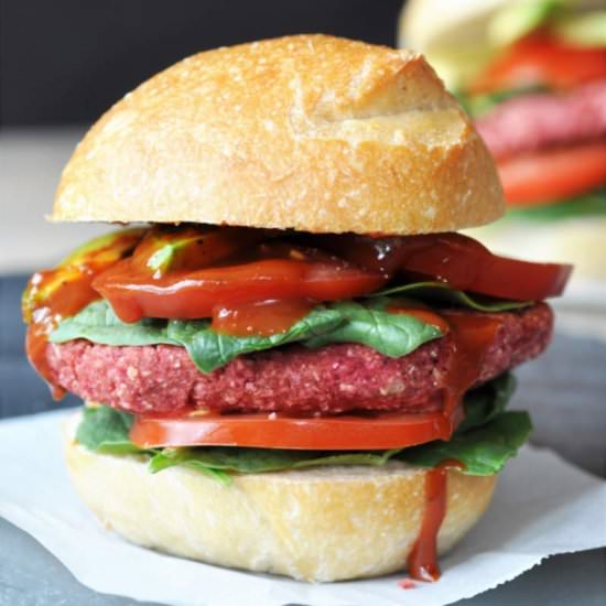 Vegan Beet Burgers