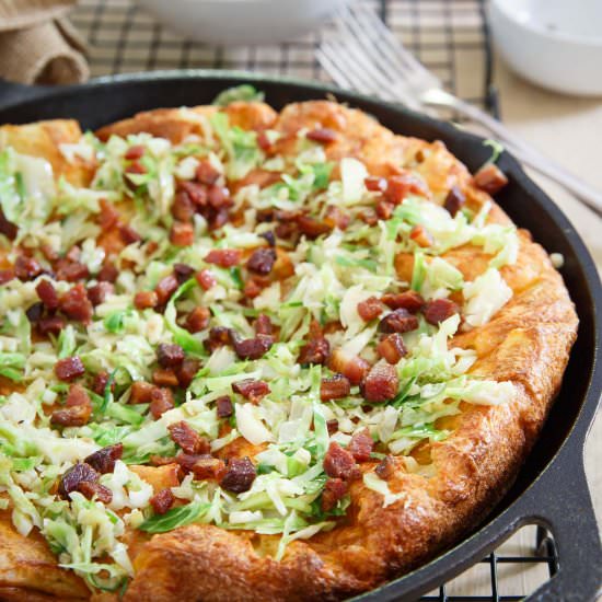 Cheddar Dutch Baby